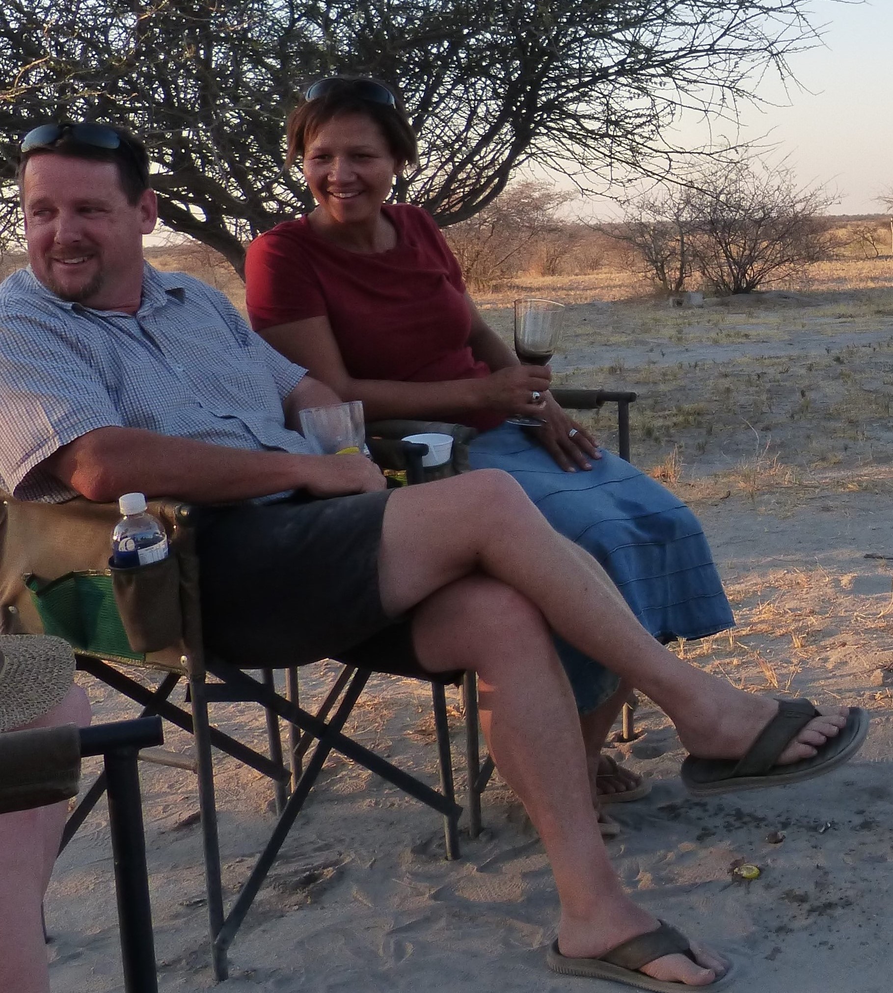 Tim and Pearl from Botswana