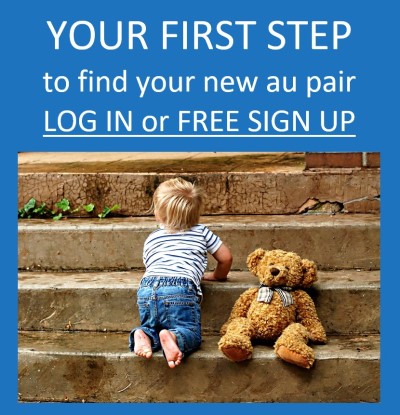 <div class="tagline"><span>Your first step to find your new au pair.</span></div>